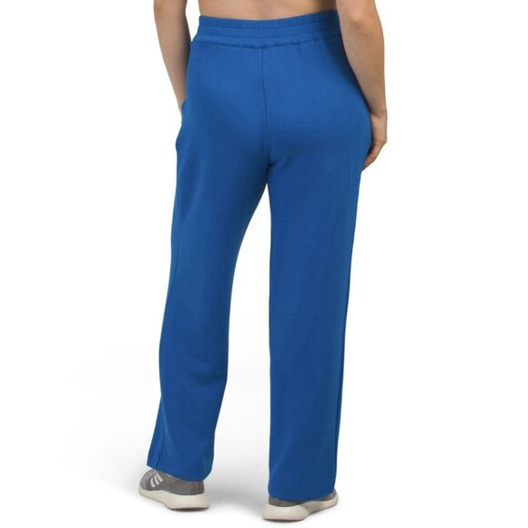 Nanette Lepore Women's Pull On Pants Size S Blue Wide Leg Soft Pockets NWT $58 - Picture 2 of 16